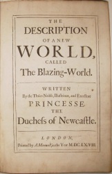 Blazing World title page