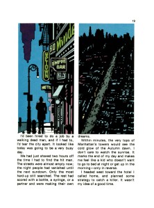 Page from Steranko's Chandler: Red Tide